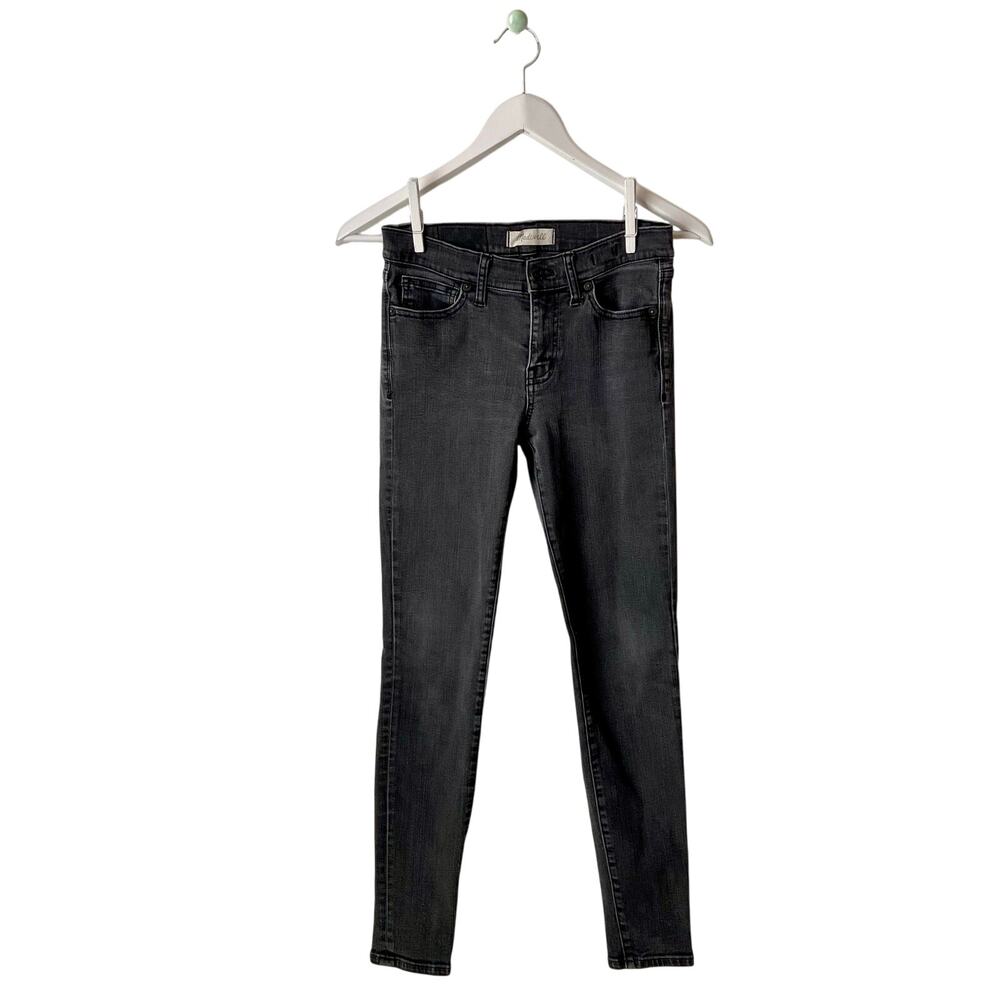 Madewell Skinny Skinny Black Wash Jeans Size 27